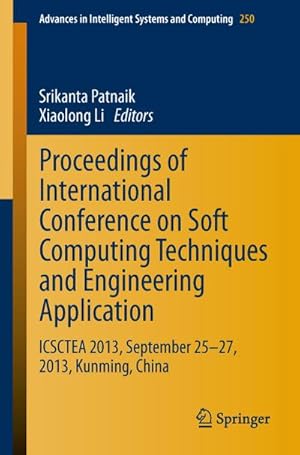 Seller image for Proceedings of International Conference on Soft Computing Techniques and Engineering Application for sale by BuchWeltWeit Ludwig Meier e.K.