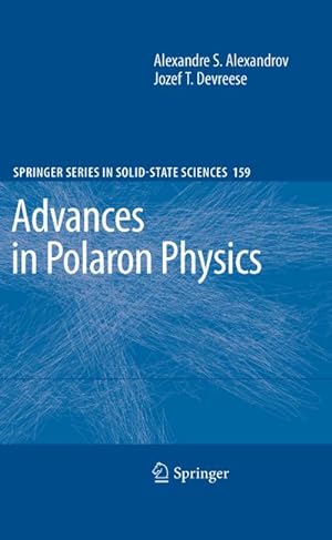 Imagen del vendedor de Advances in Polaron Physics a la venta por BuchWeltWeit Ludwig Meier e.K.