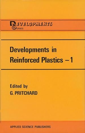 Bild des Verkufers fr Developments in Reinforced Plastics zum Verkauf von BuchWeltWeit Ludwig Meier e.K.