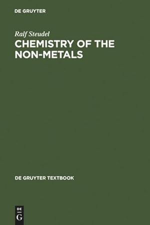 Bild des Verkufers fr Chemistry of the Non-Metals zum Verkauf von BuchWeltWeit Ludwig Meier e.K.