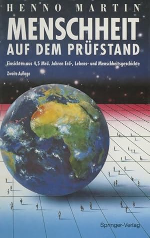 Immagine del venditore per Menschheit auf dem Prfstand venduto da BuchWeltWeit Ludwig Meier e.K.