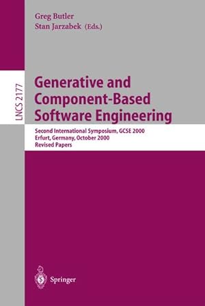 Bild des Verkufers fr Generative and Component-Based Software Engineering zum Verkauf von BuchWeltWeit Ludwig Meier e.K.