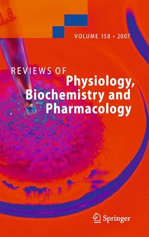 Seller image for Reviews of Physiology, Biochemistry and Pharmacology 158 for sale by BuchWeltWeit Ludwig Meier e.K.