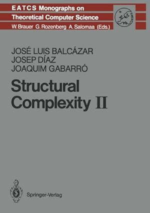 Seller image for Structural Complexity II for sale by BuchWeltWeit Ludwig Meier e.K.