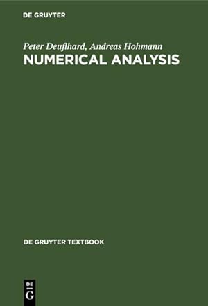 Seller image for Numerical Analysis for sale by BuchWeltWeit Ludwig Meier e.K.