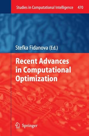 Seller image for Recent Advances in Computational Optimization for sale by BuchWeltWeit Ludwig Meier e.K.