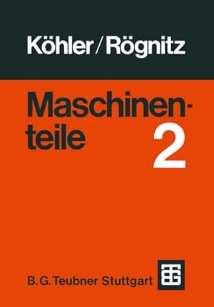 Seller image for Maschinenteile for sale by BuchWeltWeit Ludwig Meier e.K.