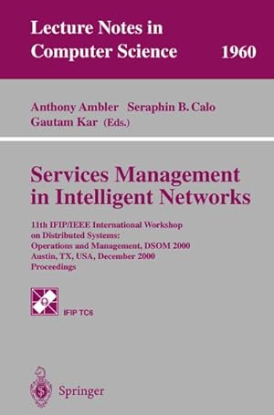Bild des Verkufers fr Services Management in Intelligent Networks zum Verkauf von BuchWeltWeit Ludwig Meier e.K.