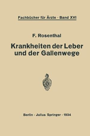 Seller image for Krankheiten der Leber und der Gallenwege for sale by BuchWeltWeit Ludwig Meier e.K.