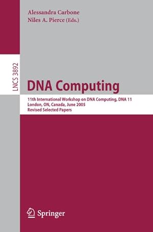 Imagen del vendedor de DNA Computing a la venta por BuchWeltWeit Ludwig Meier e.K.