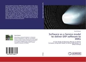 Imagen del vendedor de Software as a Service model to deliver ERP software to SMEs a la venta por BuchWeltWeit Ludwig Meier e.K.