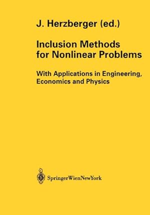 Immagine del venditore per Inclusion Methods for Nonlinear Problems venduto da BuchWeltWeit Ludwig Meier e.K.