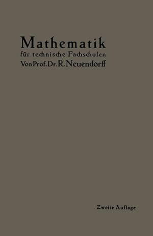 Bild des Verkufers fr Lehrbuch der Mathematik zum Verkauf von BuchWeltWeit Ludwig Meier e.K.