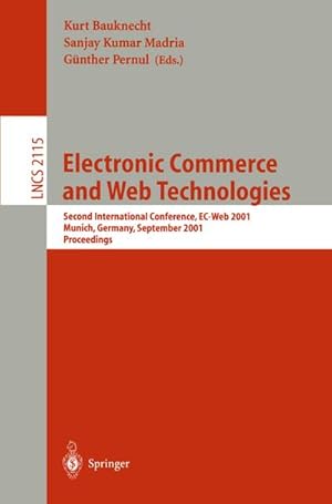 Bild des Verkufers fr Electronic Commerce and Web Technologies zum Verkauf von BuchWeltWeit Ludwig Meier e.K.