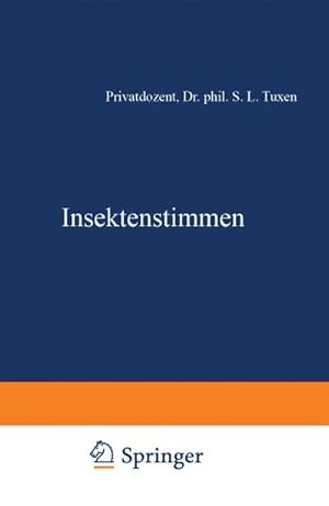 Seller image for Insektenstimmen for sale by BuchWeltWeit Ludwig Meier e.K.