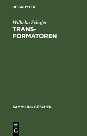 Seller image for Transformatoren for sale by BuchWeltWeit Ludwig Meier e.K.