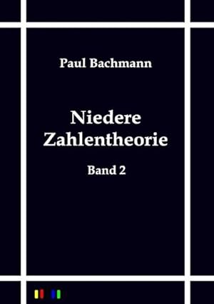 Seller image for Niedere Zahlentheorie for sale by BuchWeltWeit Ludwig Meier e.K.