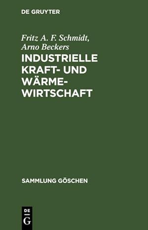 Seller image for Industrielle Kraft- und Wrmewirtschaft for sale by BuchWeltWeit Ludwig Meier e.K.