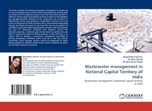Bild des Verkufers fr Wastewater management in National Capital Territory of India zum Verkauf von BuchWeltWeit Ludwig Meier e.K.