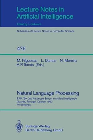Immagine del venditore per Natural Language Processing venduto da BuchWeltWeit Ludwig Meier e.K.