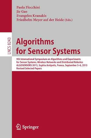 Bild des Verkufers fr Algorithms for Sensor Systems zum Verkauf von BuchWeltWeit Ludwig Meier e.K.