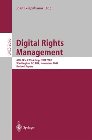 Bild des Verkufers fr Digital Rights Management zum Verkauf von BuchWeltWeit Ludwig Meier e.K.