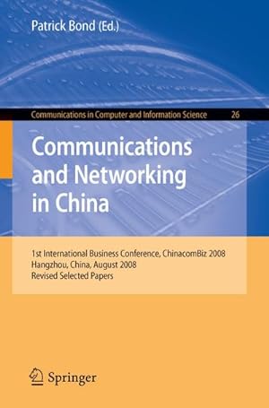 Bild des Verkufers fr Communications and Networking in China zum Verkauf von BuchWeltWeit Ludwig Meier e.K.