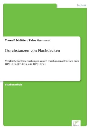 Seller image for Durchstanzen von Flachdecken for sale by BuchWeltWeit Ludwig Meier e.K.