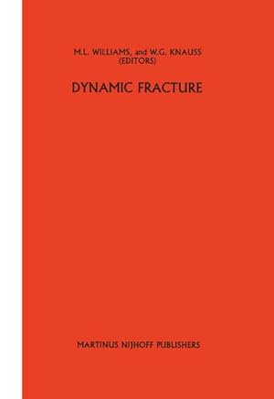 Seller image for Dynamic fracture for sale by BuchWeltWeit Ludwig Meier e.K.