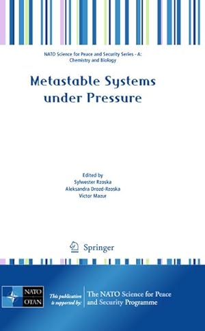 Image du vendeur pour Metastable Systems under Pressure mis en vente par BuchWeltWeit Ludwig Meier e.K.
