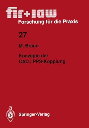 Seller image for Konzepte der CAD / PPS-Kopplung for sale by BuchWeltWeit Ludwig Meier e.K.