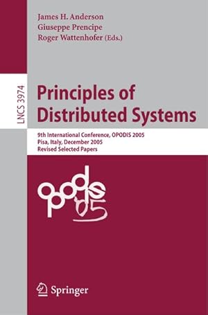 Seller image for Principles of Distributed Systems for sale by BuchWeltWeit Ludwig Meier e.K.