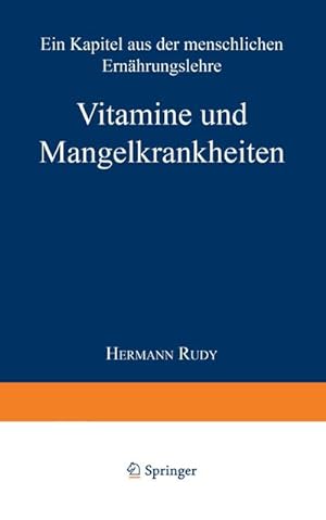 Seller image for Vitamine und Mangelkrankheiten for sale by BuchWeltWeit Ludwig Meier e.K.