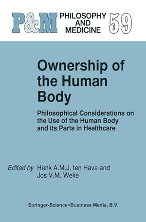 Seller image for Ownership of the Human Body for sale by BuchWeltWeit Ludwig Meier e.K.