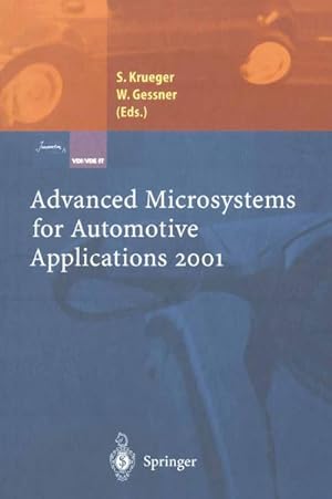 Image du vendeur pour Advanced Microsystems for Automotive Applications 2001 mis en vente par BuchWeltWeit Ludwig Meier e.K.