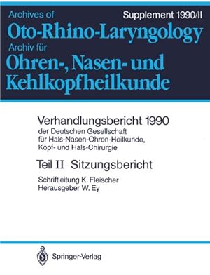 Immagine del venditore per Teil II: Sitzungsbericht venduto da BuchWeltWeit Ludwig Meier e.K.