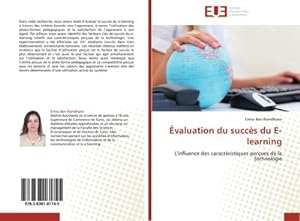 Seller image for valuation du succs du E-learning for sale by BuchWeltWeit Ludwig Meier e.K.