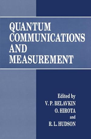 Seller image for Quantum Communications and Measurement for sale by BuchWeltWeit Ludwig Meier e.K.