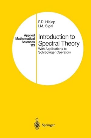 Seller image for Introduction to Spectral Theory for sale by BuchWeltWeit Ludwig Meier e.K.