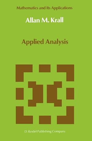 Image du vendeur pour Applied Analysis mis en vente par BuchWeltWeit Ludwig Meier e.K.