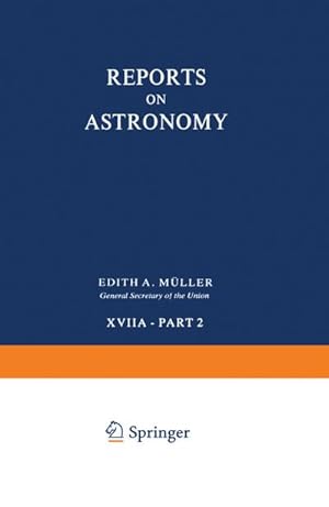 Seller image for Reports on Astronomy for sale by BuchWeltWeit Ludwig Meier e.K.