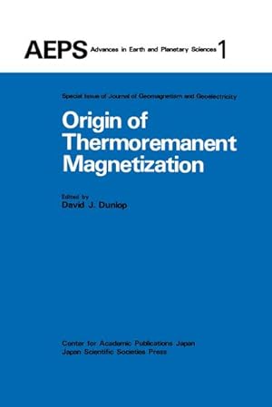Seller image for Origin of Thermoremanent Magnetization for sale by BuchWeltWeit Ludwig Meier e.K.