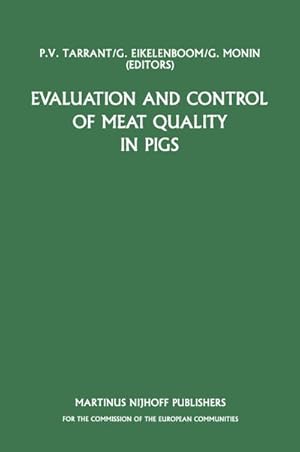 Seller image for Evaluation and Control of Meat Quality in Pigs for sale by BuchWeltWeit Ludwig Meier e.K.