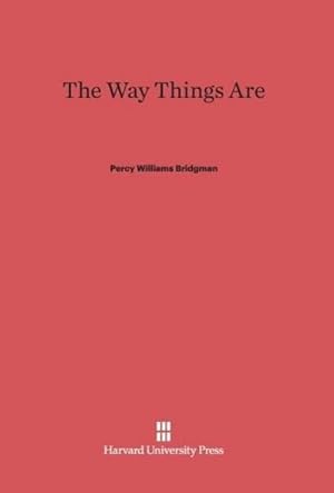 Seller image for The Way Things Are for sale by BuchWeltWeit Ludwig Meier e.K.