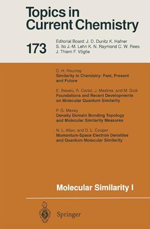 Seller image for Molecular Similarity I for sale by BuchWeltWeit Ludwig Meier e.K.