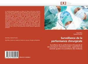 Seller image for Surveillance de la performance chirurgicale for sale by BuchWeltWeit Ludwig Meier e.K.