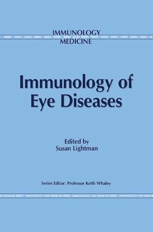 Seller image for Immunology of Eye Diseases for sale by BuchWeltWeit Ludwig Meier e.K.