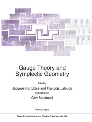 Imagen del vendedor de Gauge Theory and Symplectic Geometry a la venta por BuchWeltWeit Ludwig Meier e.K.