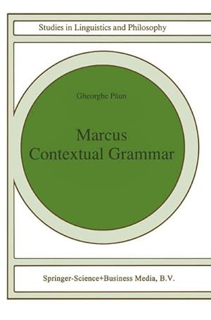 Seller image for Marcus Contextual Grammars for sale by BuchWeltWeit Ludwig Meier e.K.