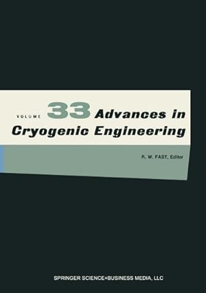 Image du vendeur pour Advances in Cryogenic Engineering mis en vente par BuchWeltWeit Ludwig Meier e.K.